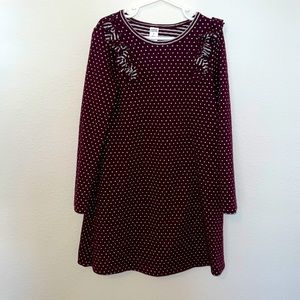 Harper Canyon polka dot and ruffle dress